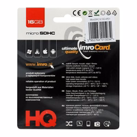 Imro atmiņas karte 16GB microSDHC cl. 10 UHS-I