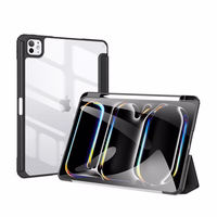 Dux Ducis Toby vāciņš ar aizdari un statīvu iPad Pro 11" 2024 - melns