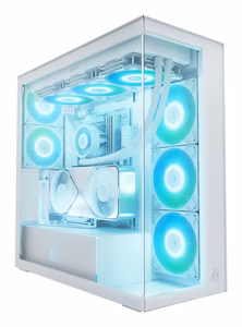 Case|ARCTIC|Xtender VG (White)|Case product features Transparent panel|Not included|Colour White|ACPCC00017A