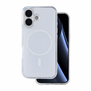 Lowkey Mag for iPhone 16 6,1" balts