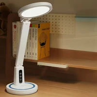 Galda lampa LED DL-01 bezvadu balta