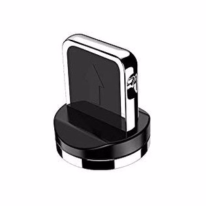 Spraudņa adapteris magnētiskajam USB kabelim Lightning sudraba