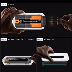 Spigen Glas.tR EZ Fit Pro rūdīts stikls 2 gab. Samsung Galaxy S25 FE