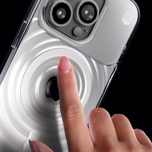 STM Reawaken Ripple MagSafe vāciņš ierīcei iPhone 15 Pro Max, caurspīdīgs