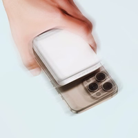 Wozinsky WLWP-10KA0Y3WS 22.5W PD Qi2 10000 mAh Portatīvais lādētājs ar statīvu - balts