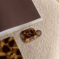 Tech-Protect Lamano apvalks AirPods Pro 1 / 2 - melns un brūns