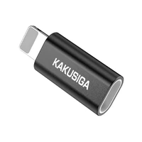 KAKU adapteris KSC-559 Chenxing - Micro USB uz Lightning - melns
