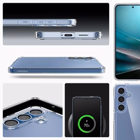 Spigen Ultra Hybrid viedtālruņa apvalks Samsung Galaxy S25 - caurspīdīgs