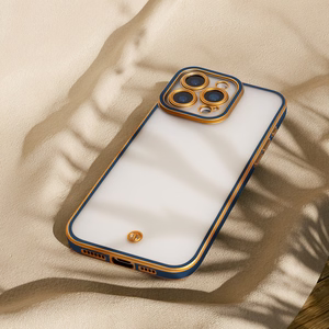 Silky Gold case for iPhone 17 Air 6,6" blue