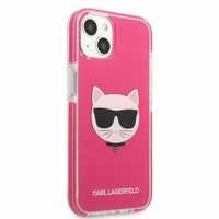KARL LAGERFELD KLHCP13STPECPI IPHONE 13 MINI 5.4 "MACIŅŠ FUCHSIA/FUSCHIA CHOUPETTE HEAD