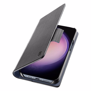 Cellularline Book Case atverams vāciņš ierīcei Samsung Galaxy S24 Ultra, melns