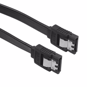 Extra Digital CA916436 SATA III kabelis ar taisniem fiksējamiem savienotājiem, 0,5 m