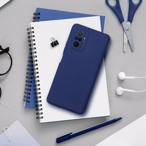 SOFT korpuss priekš XIAOMI Redmi Note 15 Pro 4G tumši zils