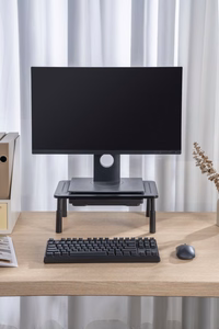 Gembird MS-TABLE-D-01 regulējams monitora statīvs ar atvilktni