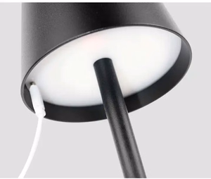 Nakts lampa WDL-02 bezvadu sudraba