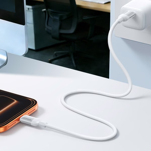 Joyroom S-A62 Lively Series 3A USB-A - USB-C kabelis 1.2 m - balts