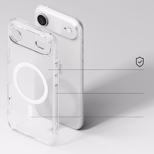 Ringke Fusion Magnētiskais viedtālruņa apvalks iPhone 17 Air - caurspīdīgs
