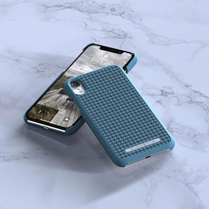 Nordic Elements Saeson Idun vāciņš ierīcei iPhone XR, tumši zilzaļš