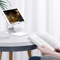 Wozinsky WPT-K28 galda statīvs tālrunim, planšetdatoram, viedtālrunim, salokāms - balts