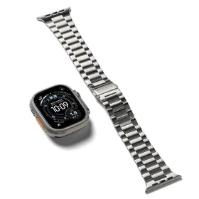 Ringke Metal One Air aproce priekš Apple Watch 8 / 9 / 10 / 11 / SE / Ultra (44 / 45 / 46 / 49 mm) - Sudraba