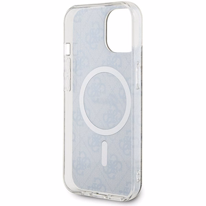 Guess IML 4G magnētiskais viedtālruņa apvalks iPhone 15 Plus - brūns