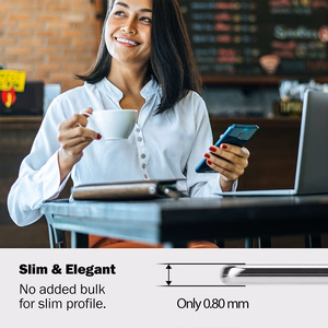 Crong Crystal Slim vāciņš ierīcei Xiaomi Redmi 6A, caurspīdīgs