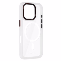 Liavec Hybrid Magnētiskais caurspīdīgs viedtālruņa apvalks Iphone 16 Pro