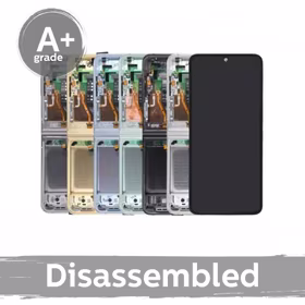 LCD displejs saderīgs ar Samsung F741 Z Flip6 ar rāmi / Zils / (10/10 lietots)