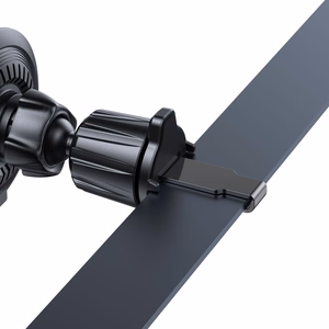 Tech-Protect MM15W-V4 automašīnas tālruņa turētājs ar MagSafe 15W indukcijas lādētāju, stiprināms pie ventilācijas restes - melns