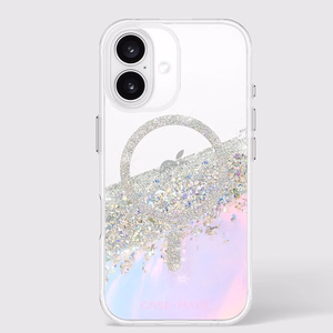 Case-Mate Karat MagSafe vāciņš ierīcei iPhone 16, hologrāfisks Soap Bubble