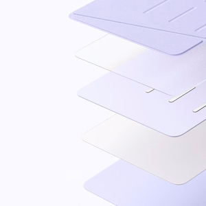 ESR Flip Hybrid viedtālruņa apvalks iPad Air 13" 1 / 2 - violets