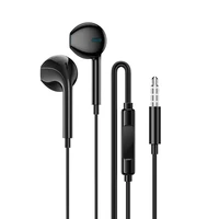 Borofone austiņas BM100 Fuente ar mikrofonu melnas