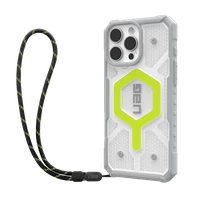 UAG Pathfinder caurspīdīgs Magnētiskais komplekts ar siksniņu iPhone 16 Pro Max - zaļš