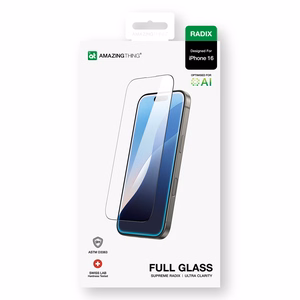 AmazingThing Radix Full Glass закалённое стекло для iPhone 16