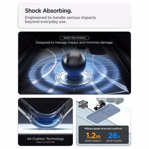 Spigen Optik Armor maciņš priekš Samsung Galaxy S26 Ultra - zils