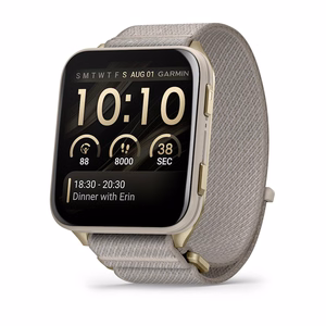 GARMIN Venu X1 viedpulkstenis zeltains/titāns