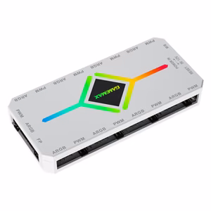 Gamemax V4.0 ARGB PWM HUB WT Hub for Gaming Chassis