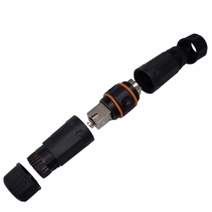 RJ45 Coupler priekš UTP CAT6A, IP68