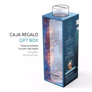 Quokka Solid nerūsējošā tērauda termopudele, 510 ml, Stone Blue