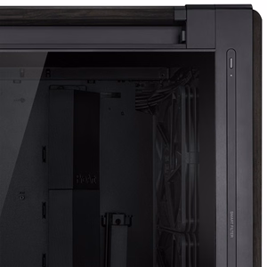 ASUS ProArt PA602 Wood Edition datora korpuss MidiTower rūdīts stikls ATX melns