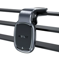Acefast D16 Magnētiskais auto gaisa ventilācijas stiprinājums - nav nepieciešams MagSafe - pelēks