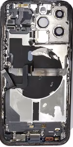 Baterijas vāciņš iPhone 13 Pro Sierra Blue ar NFC uzlādes flex, mikrofonu oriģināls (lietots Grade B)