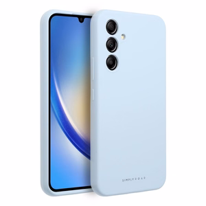 Чехол ROAR Cloud Skin для Samsung A34 5G светло-синий