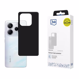 3mk Silikona viedtālruņa apvalks Xiaomi Redmi Note 14 5G - melns