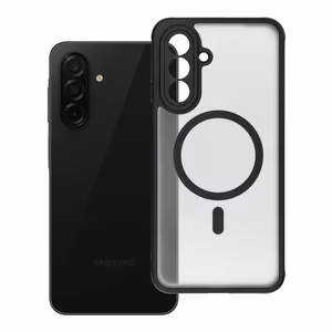 FULL MATTE MAG COVER viedtālruņa apvalks, saderīgs ar MagSafe, paredzēts SAMSUNG A26 melns