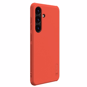 Nillkin Super Frosted Shield Pro bruņots viedtālruņa apvalks Samsung Galaxy S24+ - sarkans