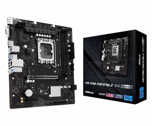Asrock H610M-HDV/M.2 D5 GEN5 mātesplate