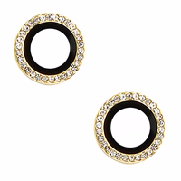 Aizsargstikls kameras objektīvam HARD DIAMOND iPhone 14 Pro/14 Pro Max, sudrabains (3 gab.)