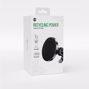 Forever pārstrādāts magnētiskais auto turētājs uz ventilācijas restēm RUS34-MG-K