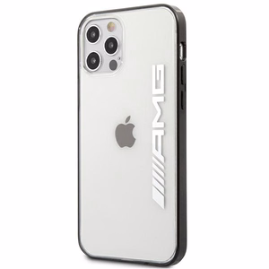 AMG Metāliski krāsots viedtālruņa apvalks iPhone 12 Pro Max - caurspīdīgs
